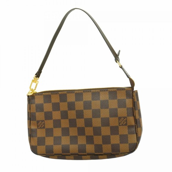 LOUIS VUITTON Brown Damier Pouch - Picture 1 of 10